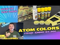 ATOM COLORS from AMMO BY MIG HOW TO USE THEM