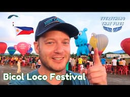 Inside The FIRST EVER Hot Air Balloon Festival in Bicol! Bicol Loco Festival 2024