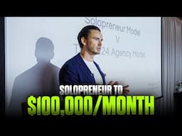 This is how i went from Solopreneur to $100,000 a month in my Agency