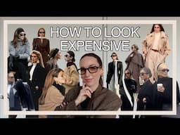 HOW TO LOOK EXPENSIVE AND POLISHED | HOW TO GET THE OLD MONEY, QUIET LUXURY LOOK | Ciara O Doherty