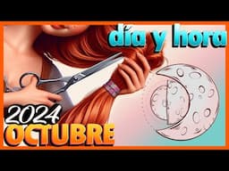 Dias de Luna para Cortar el Cabello Octubre 2024