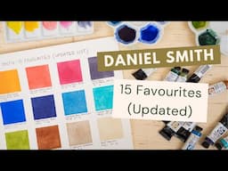 My Updated Daniel Smith Palette: 15 Colours for Creative Mixing