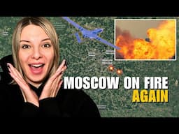 UPDATE: MOSCOW AND BRYANSK ON FIRE, TRUMP, PUTIN, NORTH KOREA Vlog 860: War in Ukraine