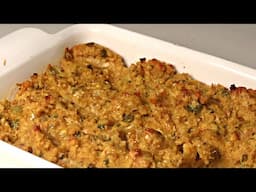 Mouthwatering Cornbread Dressing for Thanksgiving | You Never Had Anything Like IT!