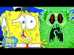 Bob Esponja | Momentos do Bob Esponja que são LITERALMENTE Amaldiçoados 😰 | Bob Esponja em Português