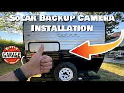 RV Backup Camera GONE SOLAR! Foxpark Solar 3 Installation & Review (EASY!)