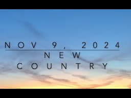 New Country Music (Nov 9, 2024)