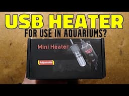 Strange USB powered aquarium heater with other uses.