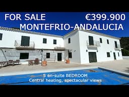 €399.000- Amazing modern style country house with fantastic views for sale in Montefrio, Andalucia