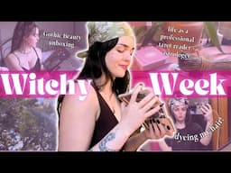 A Witchy Week in my Life VLOG | life as a professional witch, unboxings, + dyeing my hair!