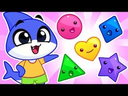 Best Learning Video for Toddlers👼 Game with Super Shapes🔷🟡🔺🟢