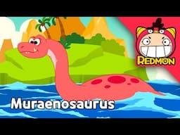 Muraenosaurus | Dino Rescue Team | 4K cartoon | REDMON