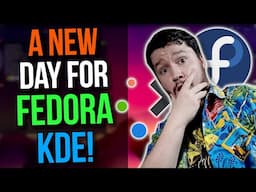 Fedora KDE Plasma Workstation Is REAL!!!