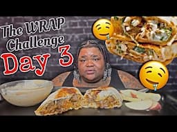 THE WRAP CHALLENGE DAY 3 | NIGERIAN/AFRICAN SUYA WRAP 🤤🤤🤤 @VonCrazyFamily @RaeLove100