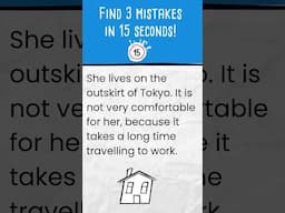 Can you find 3 mistakes in this text? #englishvocabulary