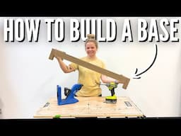 Step by Step Guide: How to BUILD A FURNITURE BASE