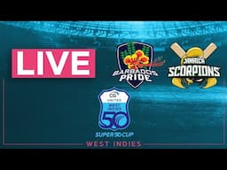 🔴 LIVE Barbados v Jamaica | Final | CG United Super50 2024