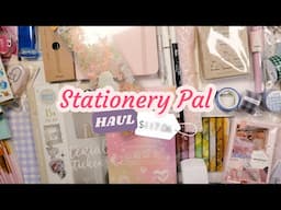 Notebook, fountain pen, stamps & sticker stock up ✨ Stationery Pal Haul 2024