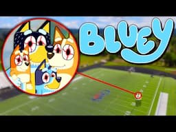 Drone Catches CURSED BLUEY FAMILY IN REAL LIFE!! *BLUEY.EXE MOVIE*