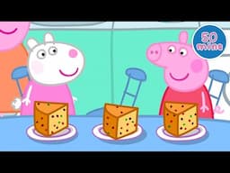 Piggy in the Middle | Peppa Pig Full Episodes | Kids Cartoons and Toys