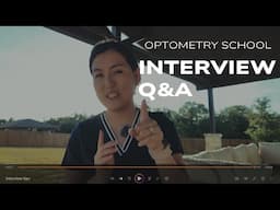 Optometry School Interview Tips: Q&A