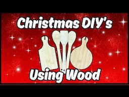 Christmas DIY's Using Wood Items🎄Fun Christmas Crafts