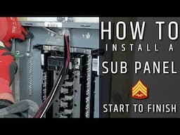 How to Install and Wire a Sub Panel