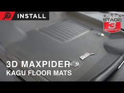 Maxpider Kagu Floor Mats for 2016-2022 Ford Super Duty: Premium Protection for Your Truck's Interior