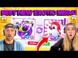 Trading the BEST NEW EXOTIC Pet in Adopt Me! Roblox!