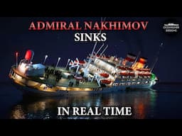 Gone in 7 Minutes | SS Admiral Nakhimov Sinks in REAL TIME