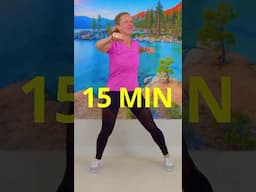 BOOST YOUR ENERGY with this 15 Minute WALK AT HOME WORKOUT #walkathome #lowimpactworkouts