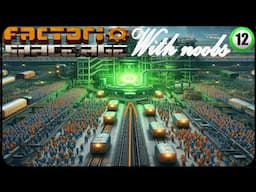 We MUST Feed the Reactor (#12) | Factorio Space Age with Noobs