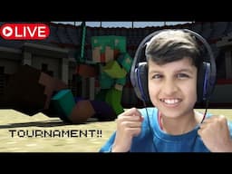 EPIC MINECRAFT LUCKYBLOCK TOURNAMENT!!🔥┃🔴LIVE🔴