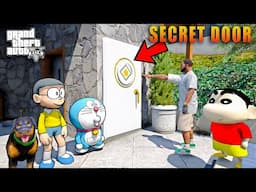 GTA5: Shinchan & Franklin Found Secret Underground Base near Chop House In GTA 5 | Secret House GTA5