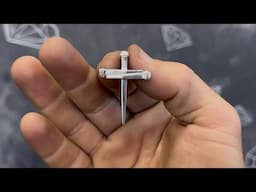 Making a 3 Nail Cross Pendant