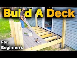 How to Build a Simple Deck | Easy DIY Deck Tutorial for Beginners