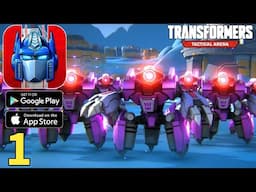 Transformers Tactical Arena Gameplay Walkthrough Part 1 (ios, Android)