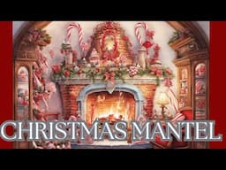 WHIMSY CHRISTMAS MANTEL - CHRISTMAS DECORATE WITH  ME