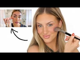 I followed Madison Beer's VOGUE makeup tutorial!! **on a budget**