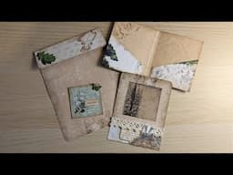 What's On My Desk Wednesday: Making Junk Journal Ephemera From Trash & Packaging