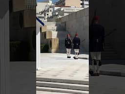 Athens: Guard Change, Greek Parliament and Tomb of Unknown Soldier