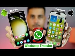 How to Restore WhatsApp Backup from Google Drive to iPhone 16 / iPhone 15 | No Resetting