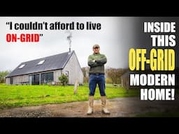 Building an Off-Grid Modern Home: His Escape from Never-Ending Bills!