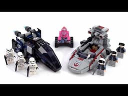 LEGO Star Wars Imperial Dropship vs Rebel Scout Speeder #NotSponsored review! 40755