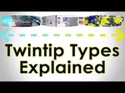 Twintips explained (freeride, freestyle, rocker, outline etc)