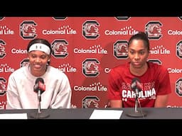 WBB Postgame: (East Carolina) Sania Feagin and Bree Hall News Conference 11/17/24