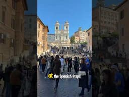 How to get to the #spanishsteps in #rome without freezing or climbing hills!