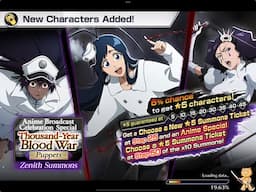 Let's Summon for Giselle and zombie Bambietta! TYBW Bleach Brave Souls