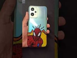 Custom Spiderman Phone Case!🕷️🔥 #shorts