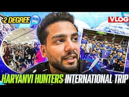 Travelling to World’s 9th LARGEST COUNTRY in the world 😍 with Haryanvi Hunters Team | Travel Vlog